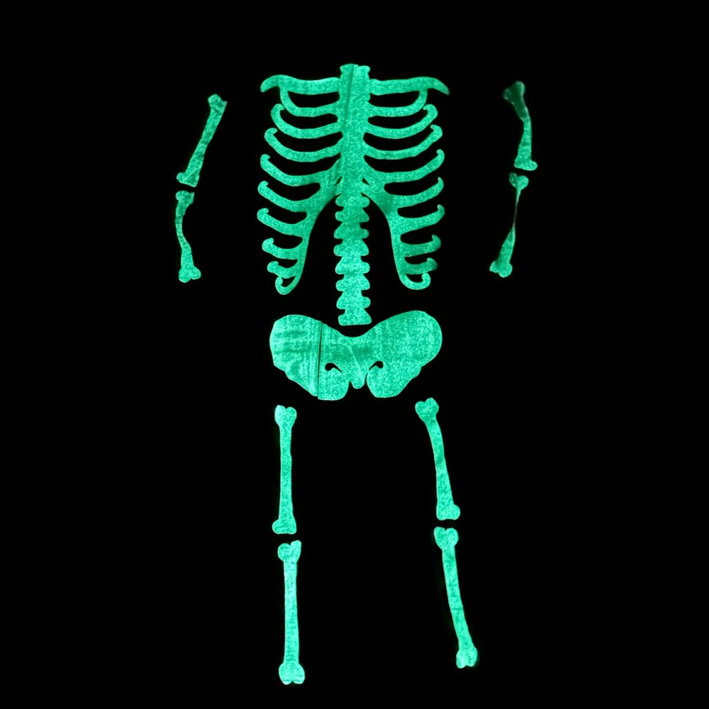 Halloween Infant All In One Sleeper 18 Months Glow In The Dark - Picture 4 of 8